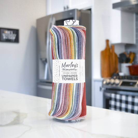 UNpaper® Towels: Earthy Rainbow - 12 count