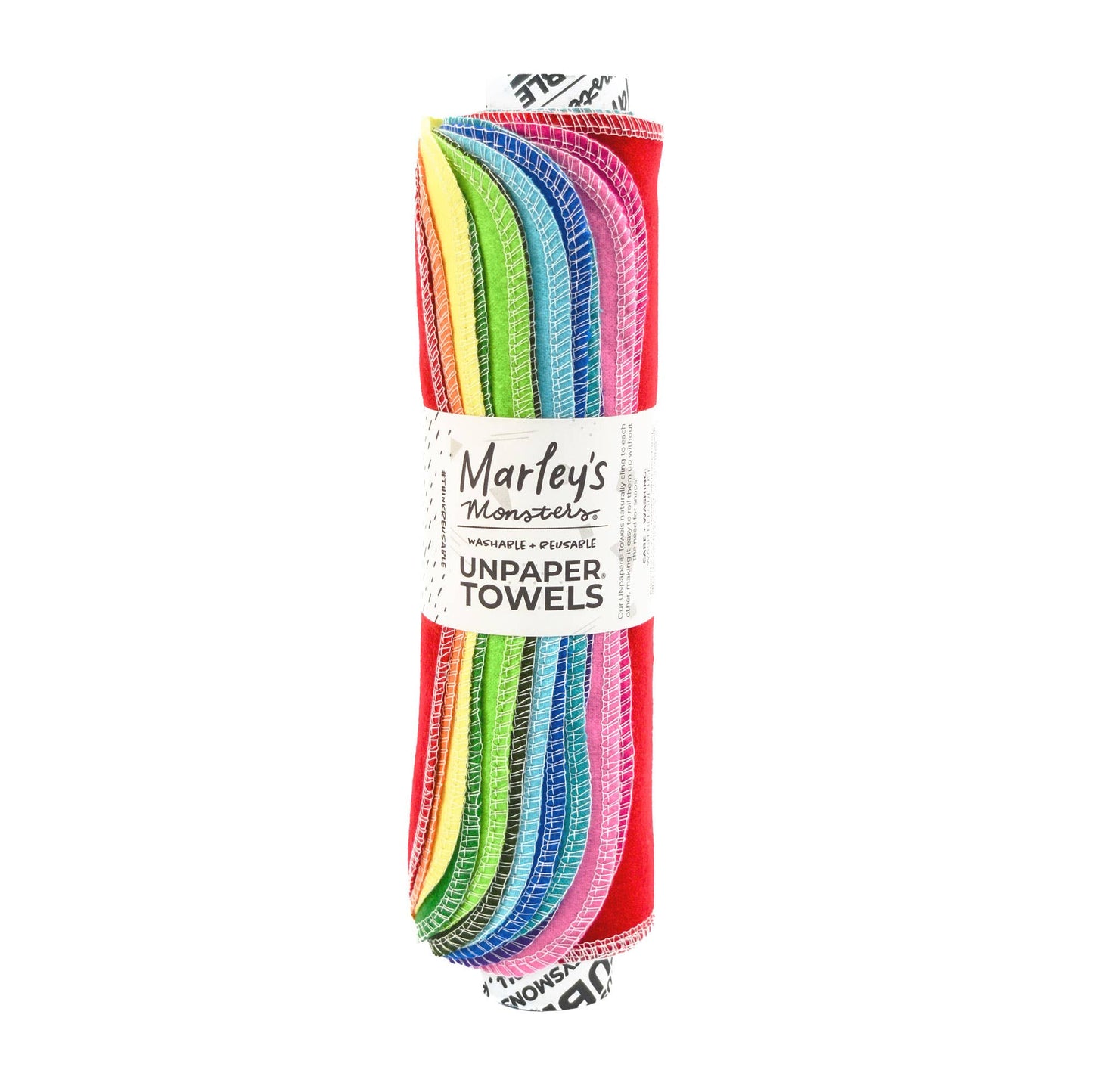 UNpaper® Towels: 12 or 24 Count Roll- Rainbow and Color Mixes