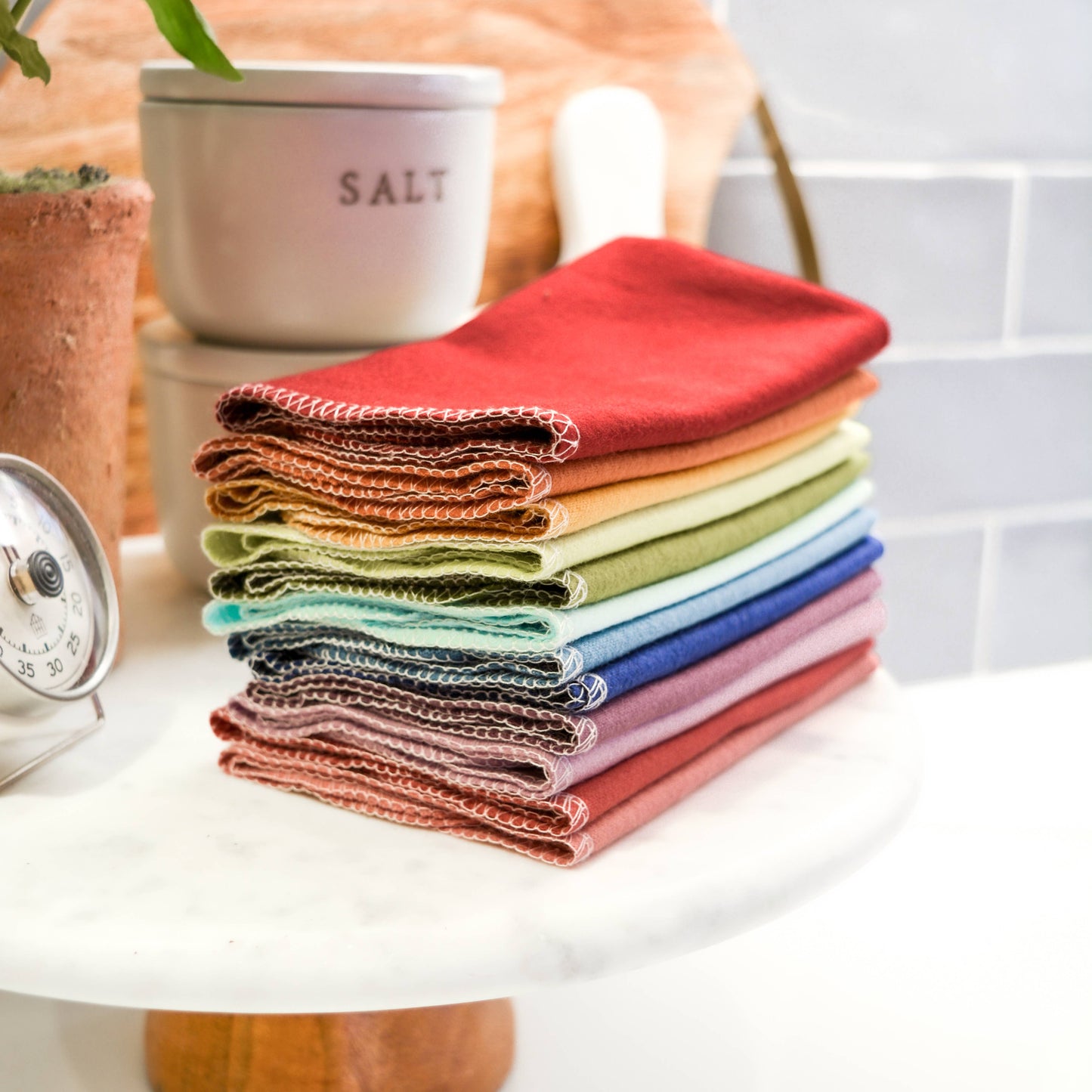 UNpaper® Towels: Earthy Rainbow - 12 count