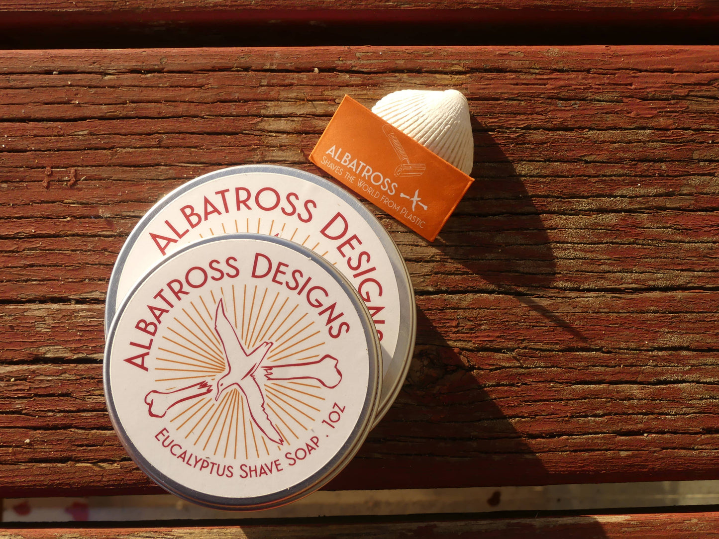 Natural Eucalyptus Solid Shave Soap