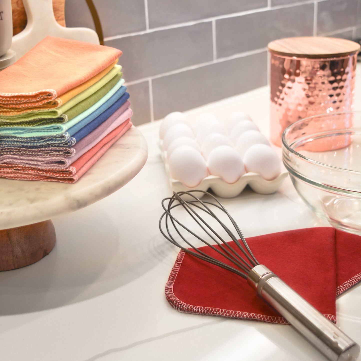 UNpaper® Towels: Earthy Rainbow - 12 count