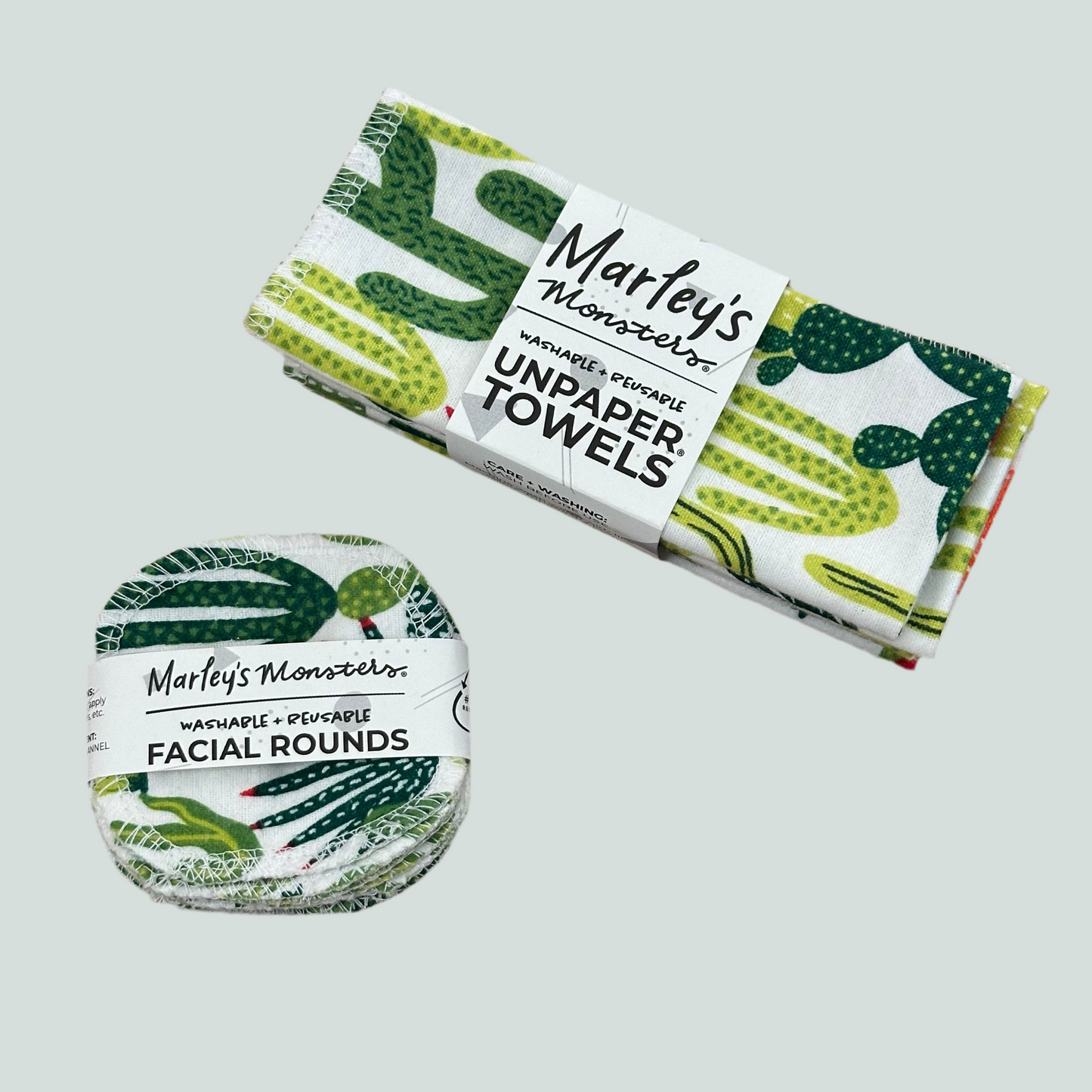 Marley’s Monsters: Unpaper Towels + Facial Rounds