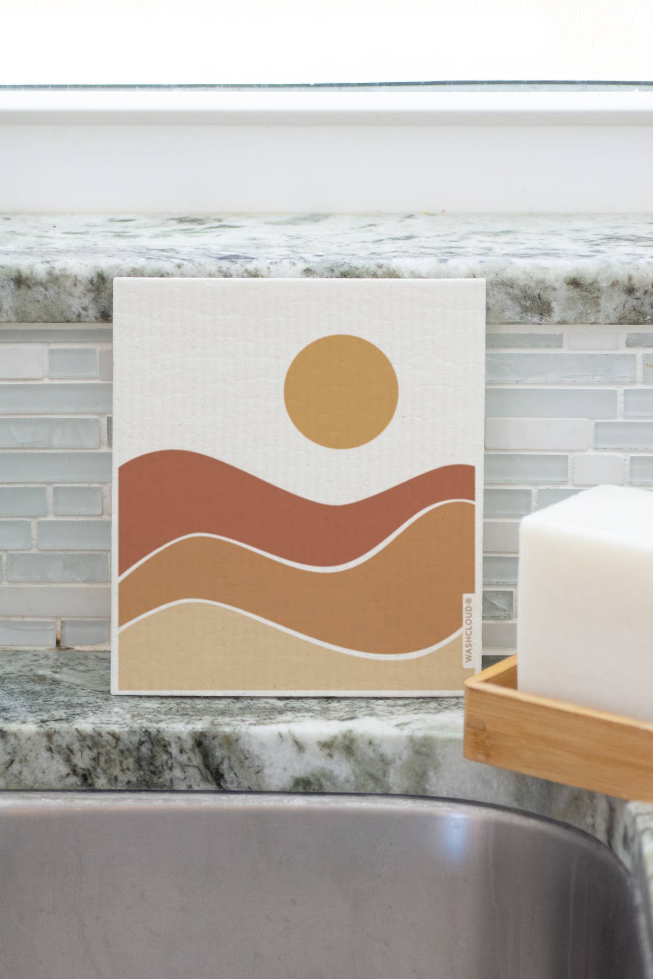 WASHCLOUD® DESERT DUNE™ Nordic Dish Washing Sponge Cloth - No Tox Life