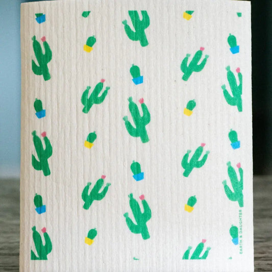 WASHCLOUD® CACTUS BOTANICS Nordic Dish Washing Sponge Cloth - No Tox Life