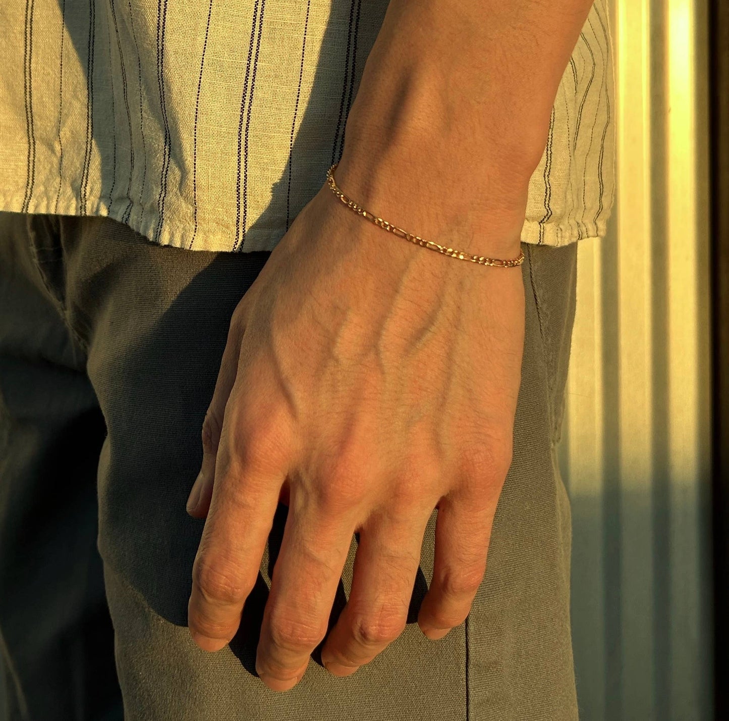 Essentials Collection - Figaro Bracelet