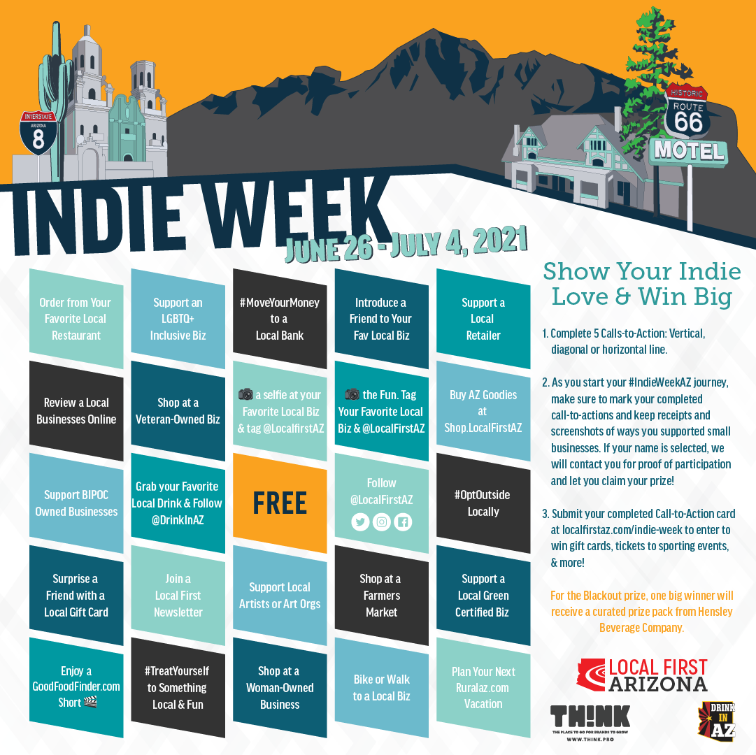 #IndieWeekAZ 2021 with Local First Arizona