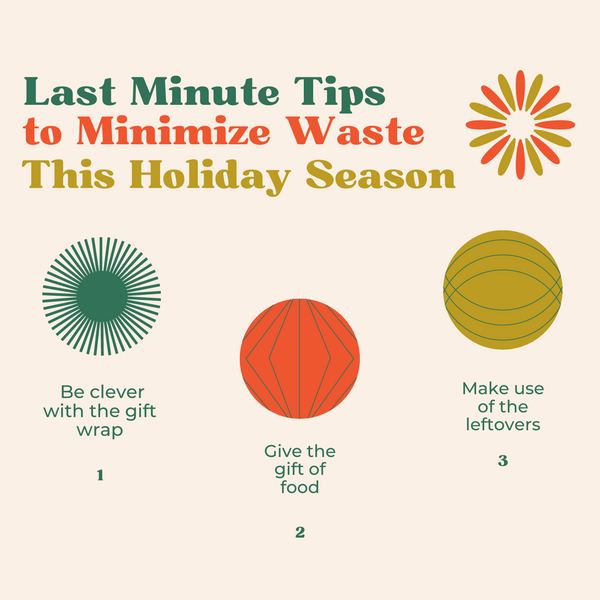 Last Minute Tips to Minimize Waste This Holiday Season