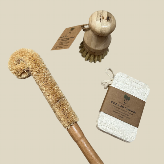 Kitchen Kit 2: Bottle Brush Set + Sponge