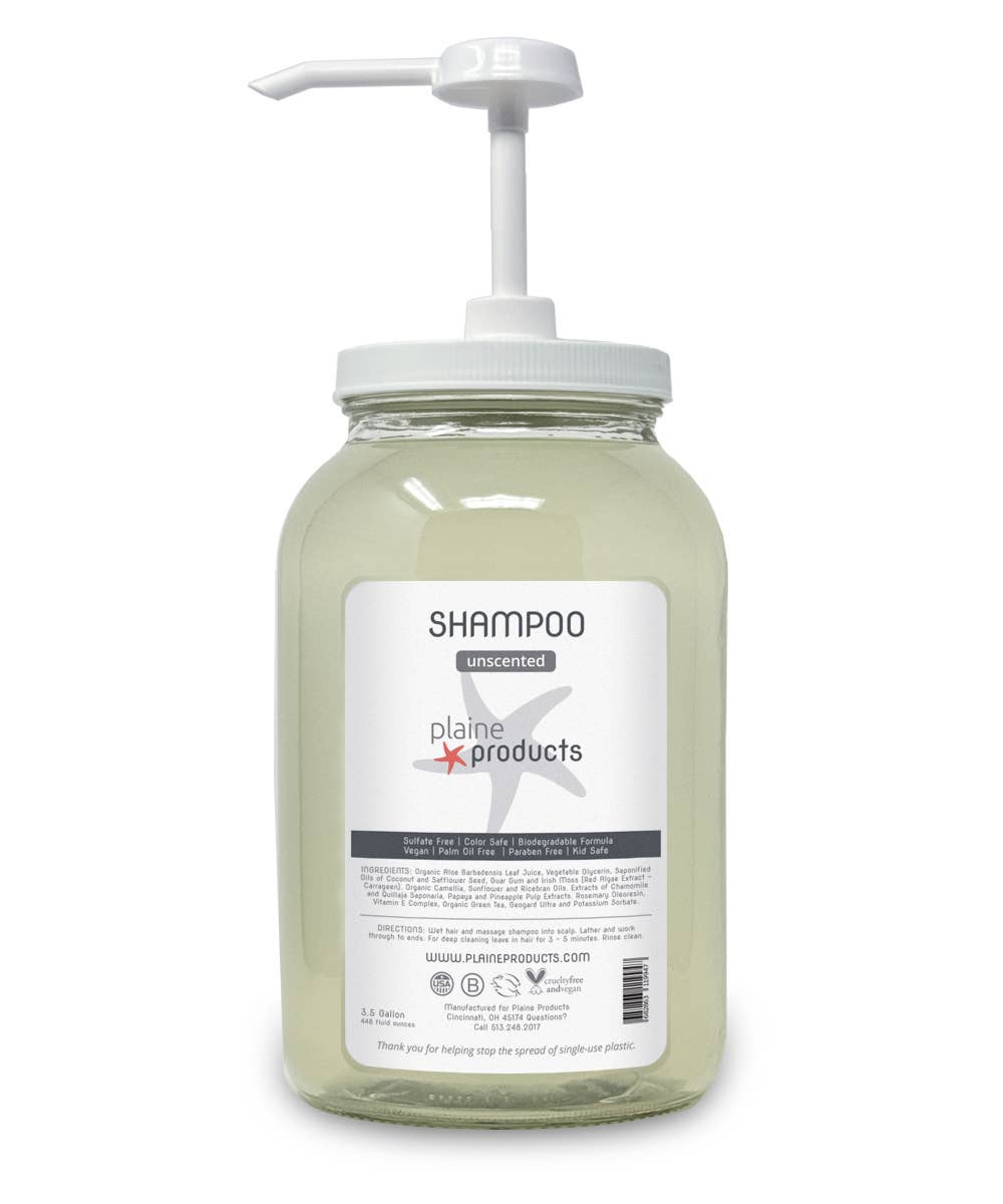 Shampoo One Gallon Bulk Reusable (pump not included)