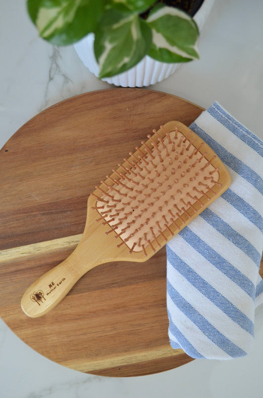 Bamboo Paddle Hairbrush