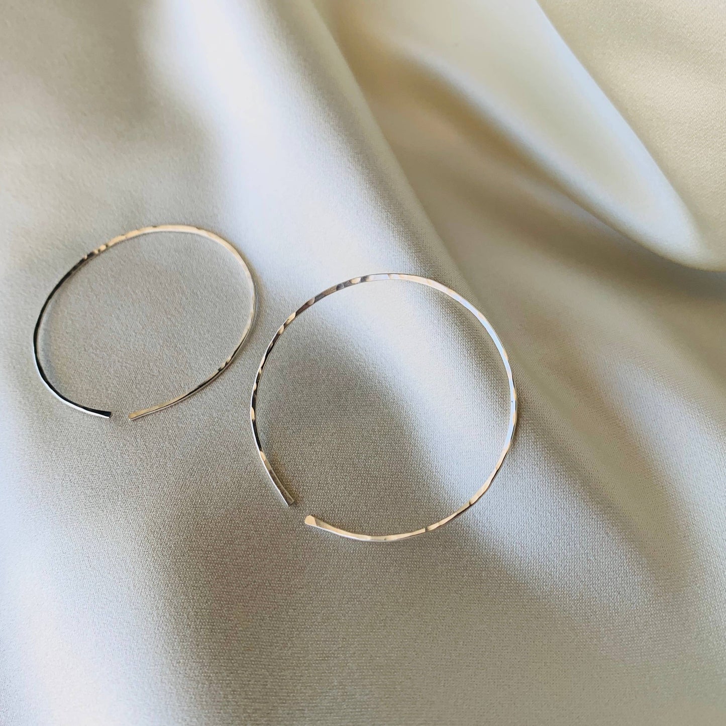 Matriarch Collection - Hammered Hoops