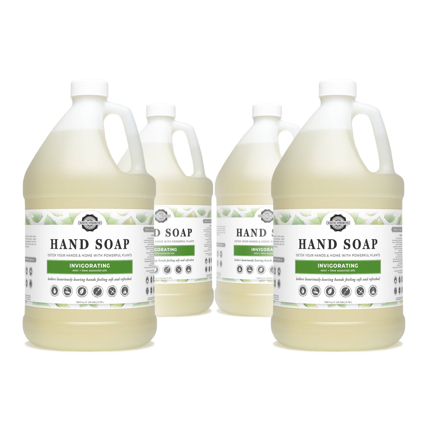 Plant-Based Hand Soap Non-Drying Hypoallergenic Sensitive...