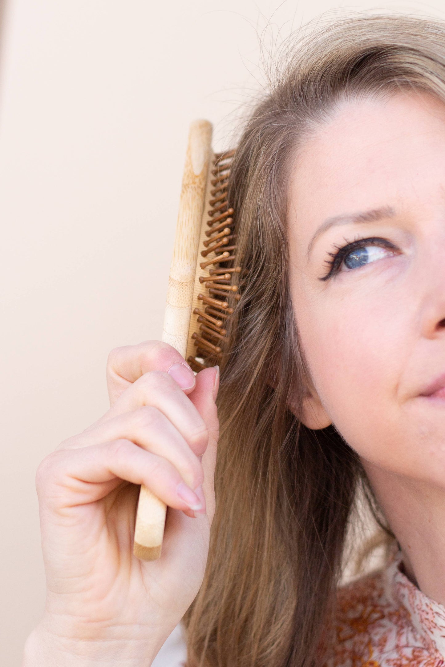 Bamboo Paddle Hairbrush