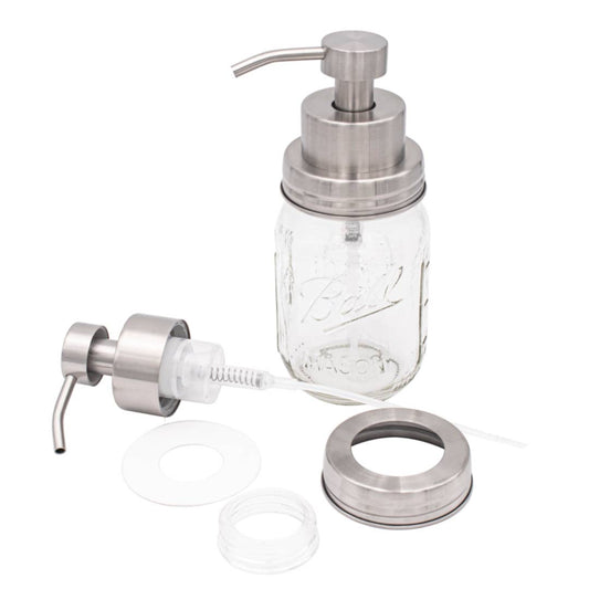 Satin Finish Foaming Soap Pump Dispenser