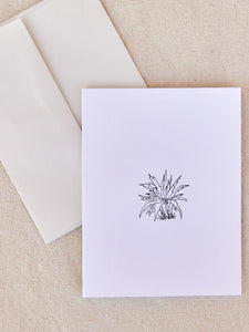 Minimalist Black & White Greeting Cards (Set of 8)