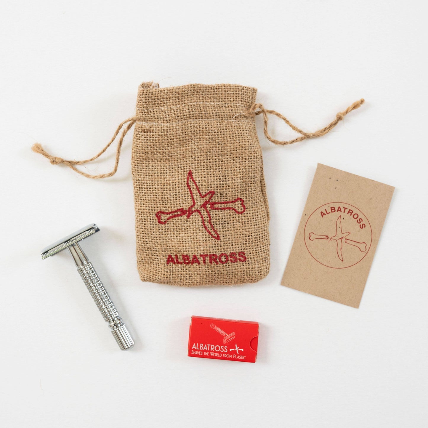 The Flagship 3-Piece Reusable Safety Razor