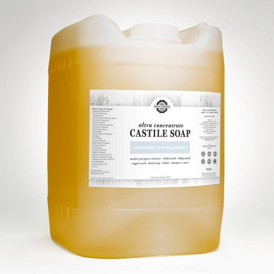 Castile Soap - Concentrated | Thick & Long Lasting