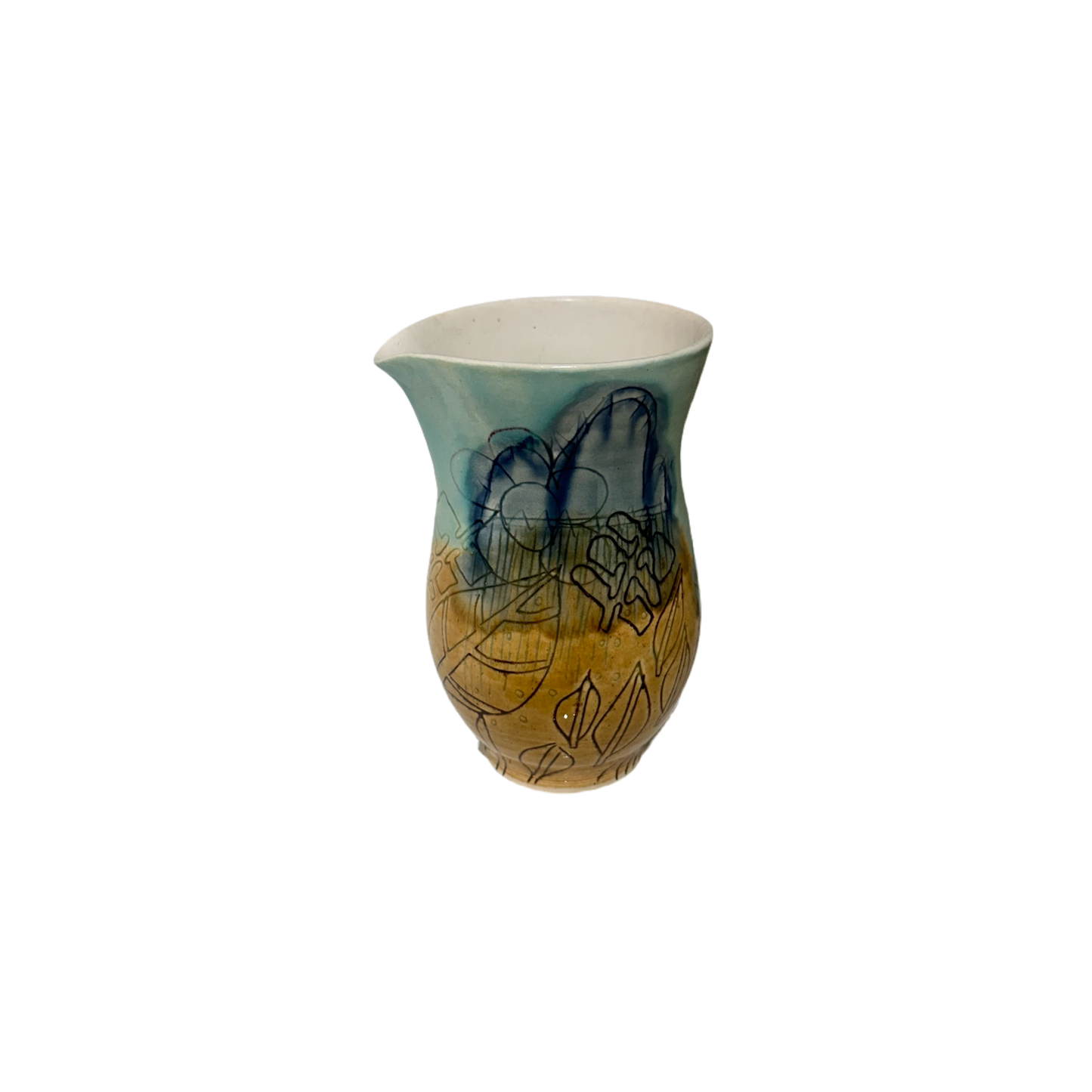 Ceramic Pitcher | Monsoon Graffiti Collection