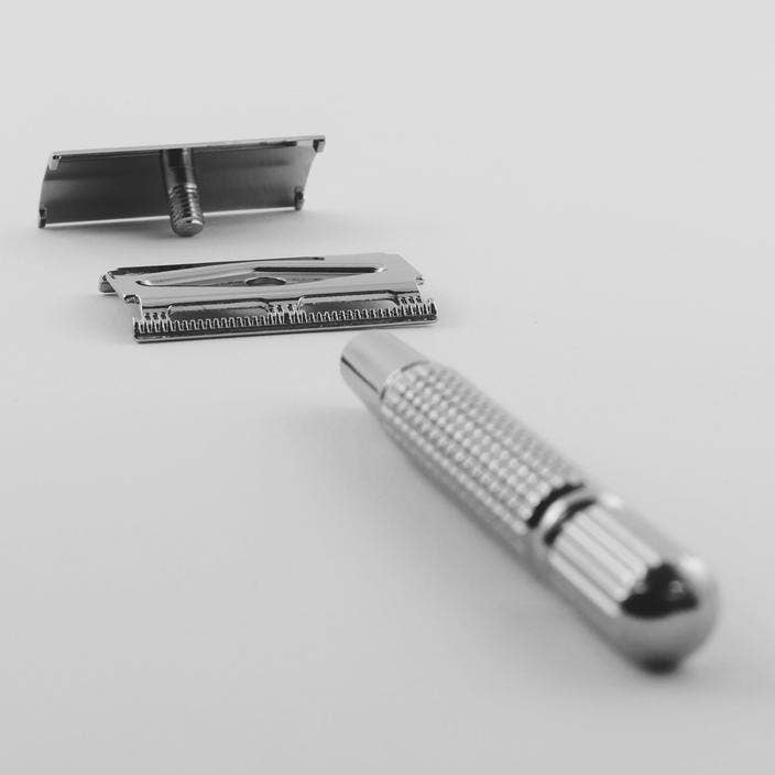 The Flagship 3-Piece Reusable Safety Razor