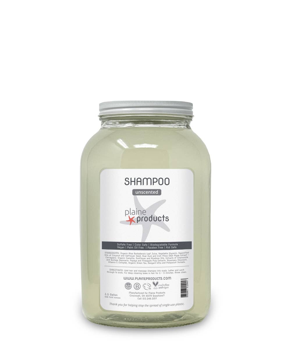 Shampoo One Gallon Bulk Reusable (pump not included)