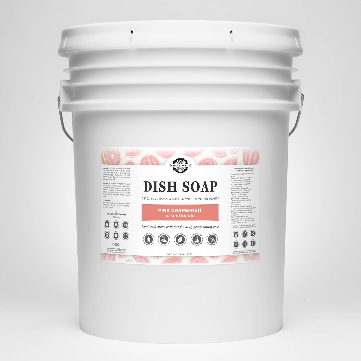 Dish Soap | Sulfate Free - Soft on Skin | Powerful Cleaner