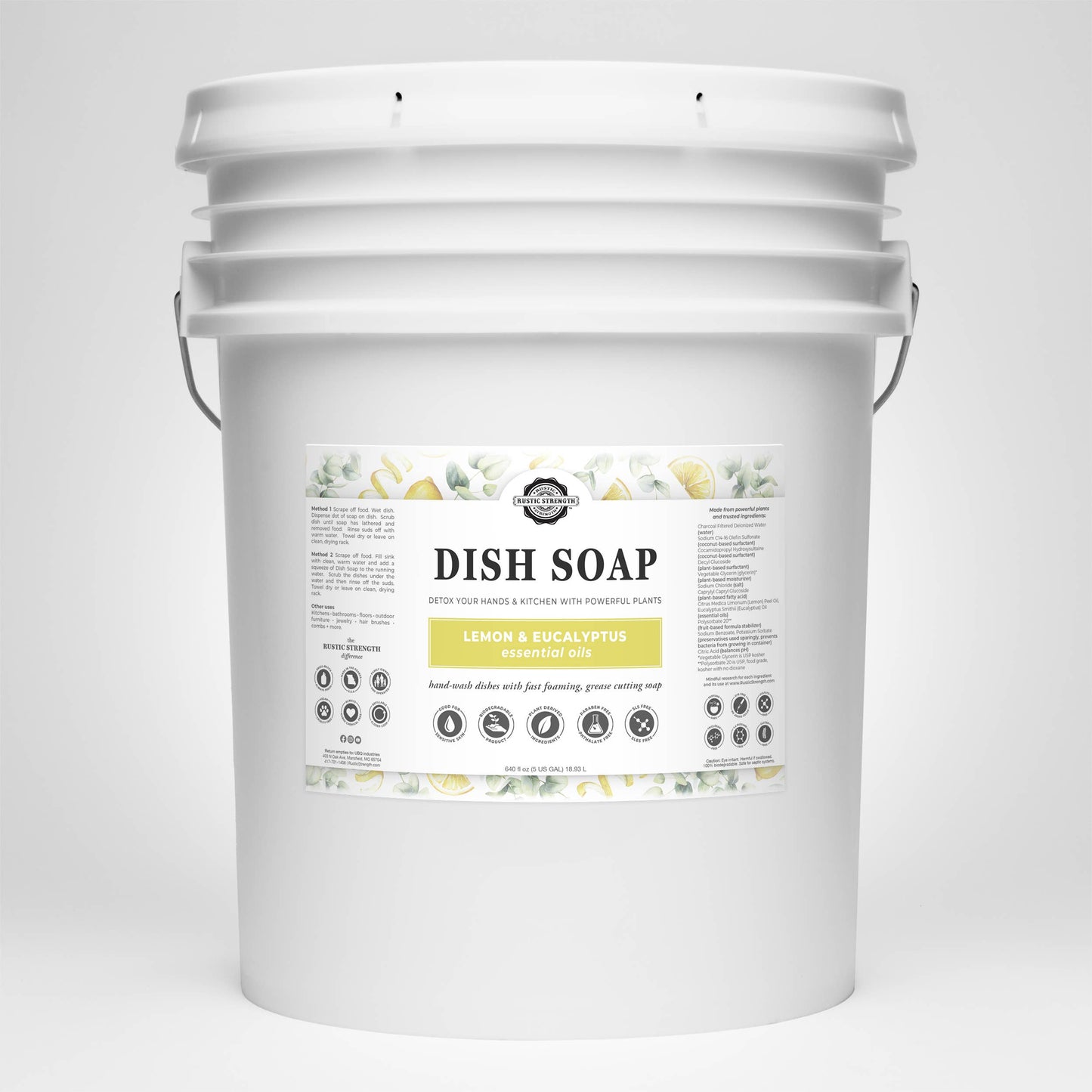 Dish Soap | Sulfate Free - Soft on Skin | Powerful Cleaner