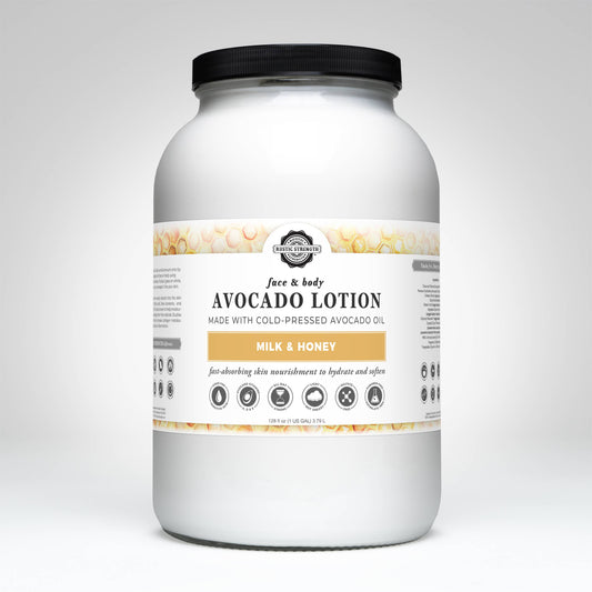 Avocado Lotion for Face and Body- Mild Formula, Paraben-Free