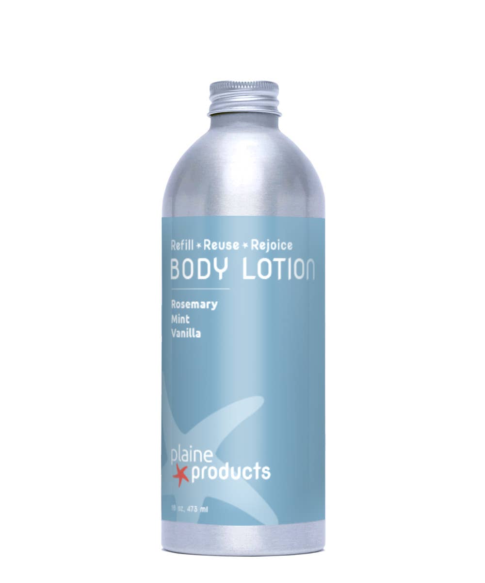 Refillable Body Lotion 16 oz (pump not included)