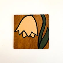 Load image into Gallery viewer, Flower Painting on Wood
