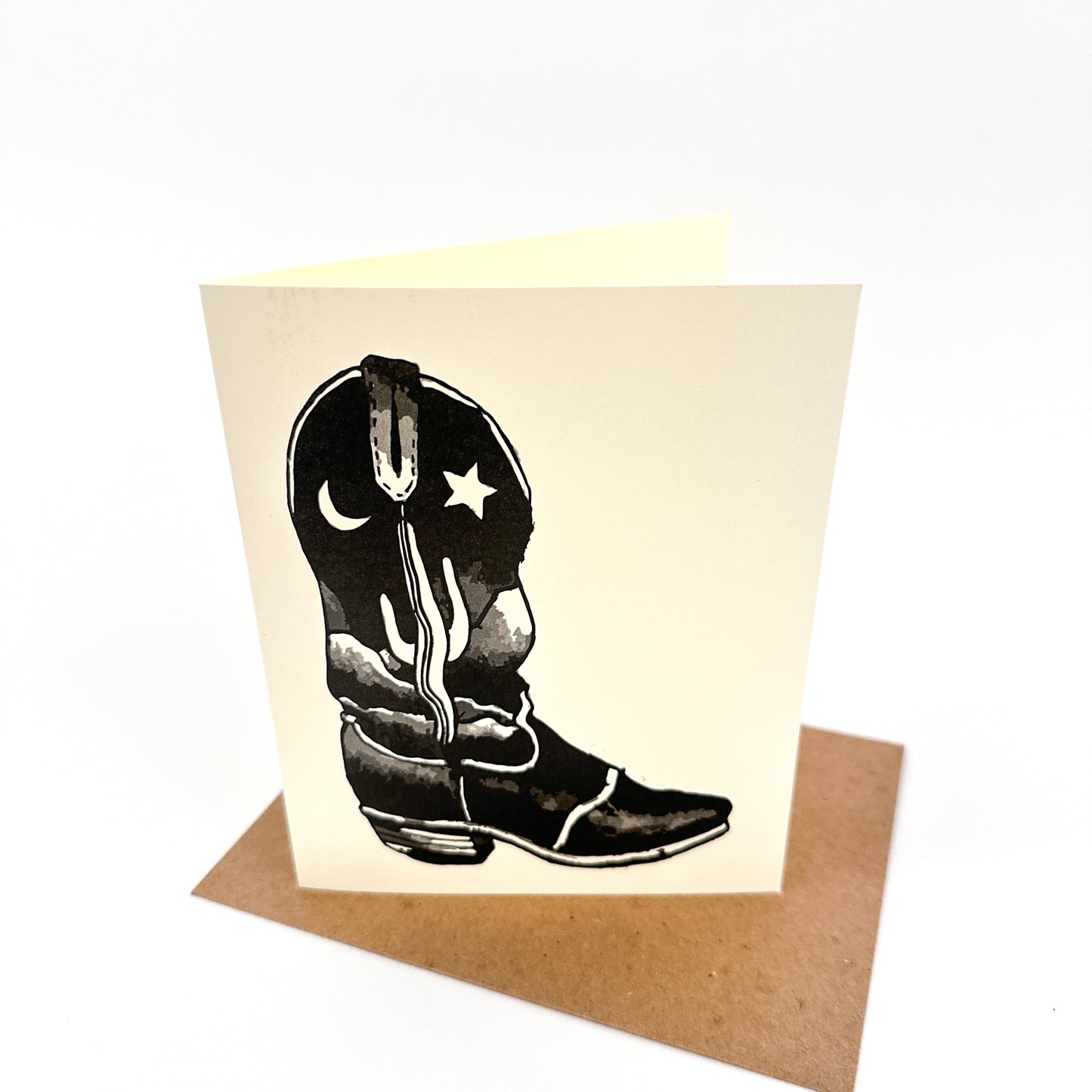 Desert Boot Greeting Card