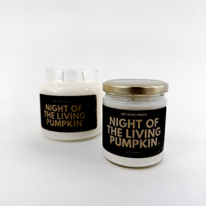 Oh My Gourd Soy Wax Candle (Night of the Living Pumpkin)