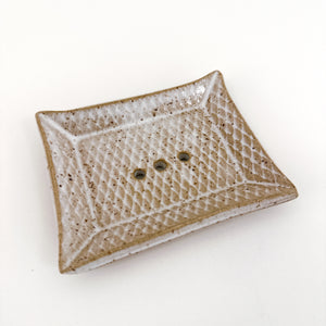 Ceramic Rectangular Soap Dish