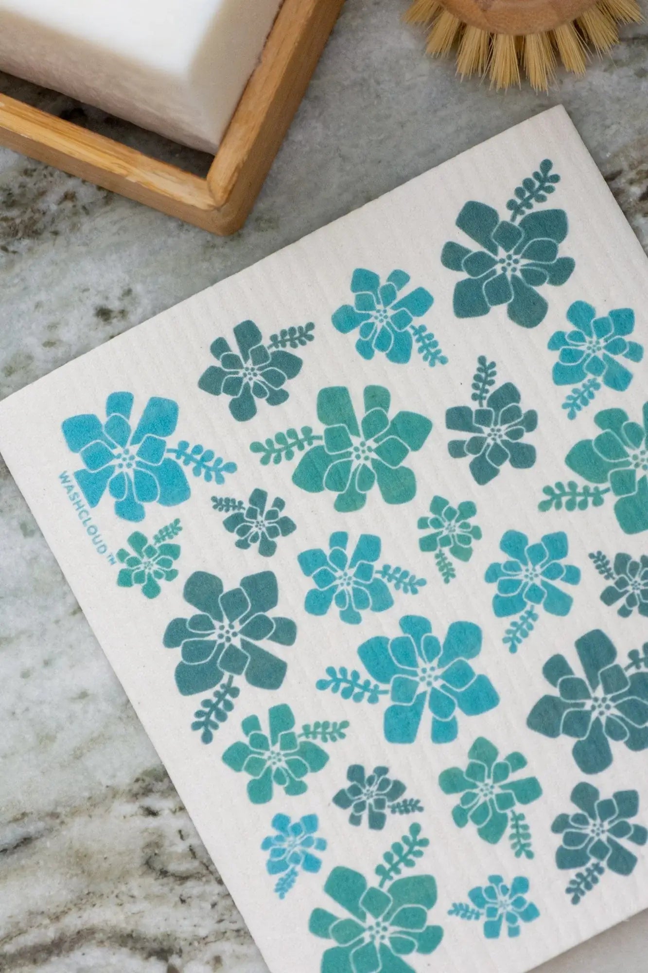 WASHCLOUD® SWEET SUCCULENT™ Swedish Dish Cloth - No Tox Life