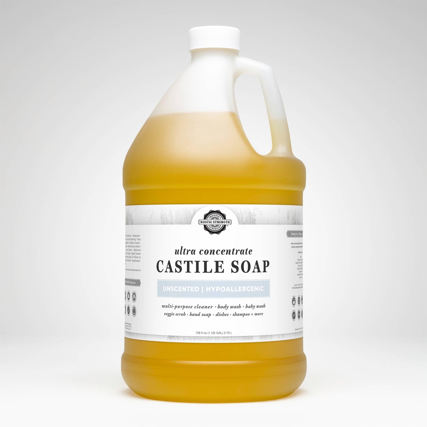 Castile Soap - Concentrated | Thick & Long Lasting