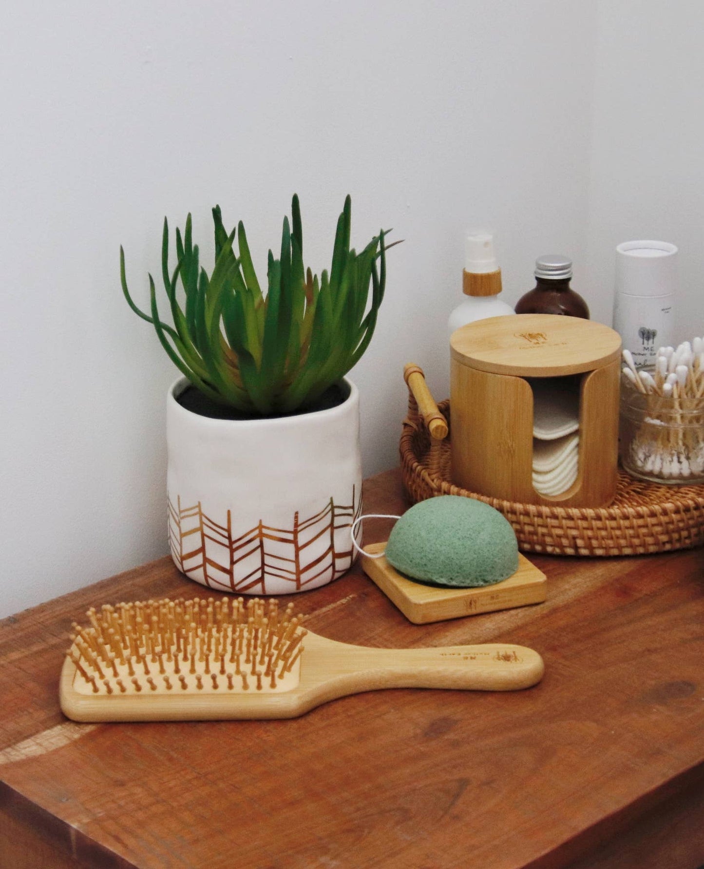 Bamboo Paddle Hairbrush