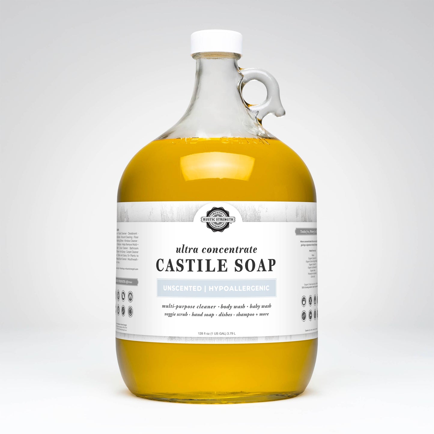 Castile Soap - Concentrated | Thick & Long Lasting