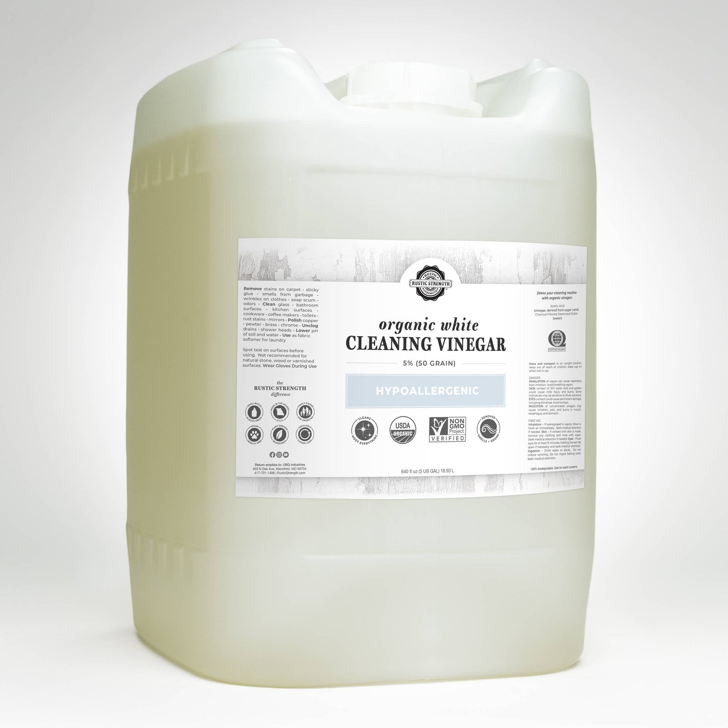 Soothing Shampoo | Sulfate-Free Care for Sensitive Scalps: Lavender Tea Tree / Gallon Plastic Jug