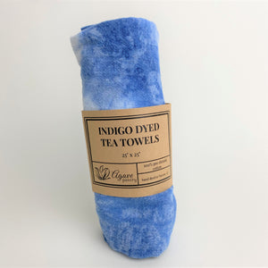 Indigo Dyed Tea Towels